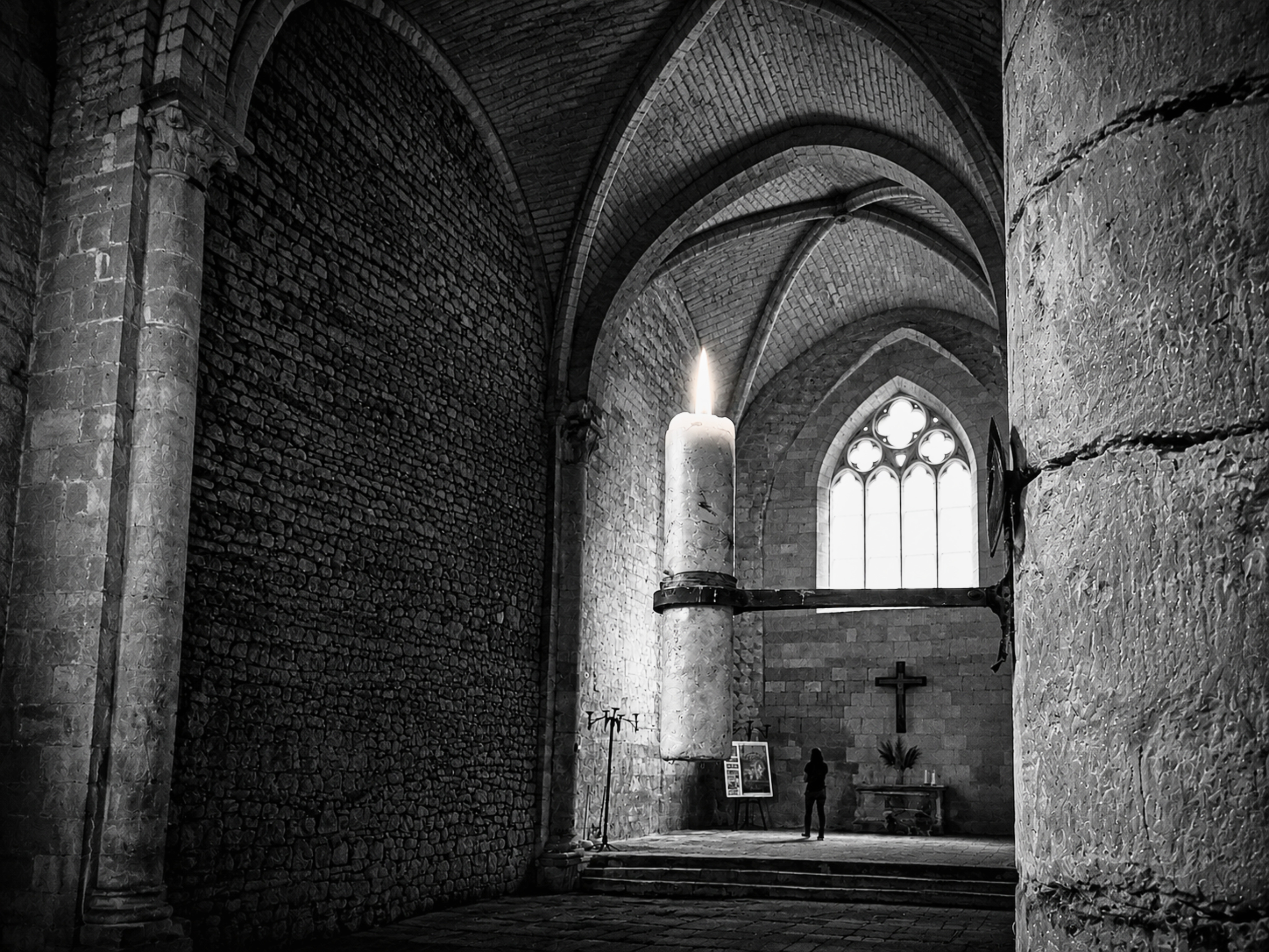 L'abbaye de Châtres sur la commune de Saint Brice